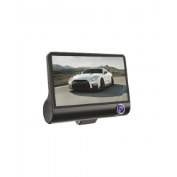 Mey İthalat® Araç DVR Kamera Çift Lensli 4 İnç Ekranlı G Sensörlü