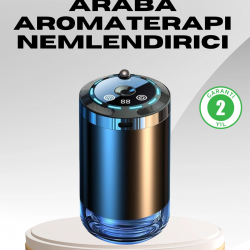 Mey İthalat® Araç İçi Difüzör Nemlendirici ve Aromaterapi Özellikli