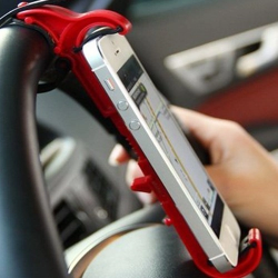 Mey İthalat®  Araç içi Direksiyon Arası Pratik Telefon Navigasyon Tutucu Alet