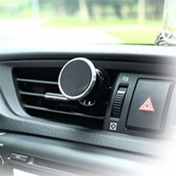 Mey İthalat® Araç İçi Izgaraya Takılan Telefon Tutucu Mıknatıslı Döndürülebilir Telefon Tutucu Yuvarlak Model