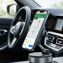Mey İthalat® Araç İçi Manyetik Telefon Tutucu Katlanabilir Navigasyon Standı