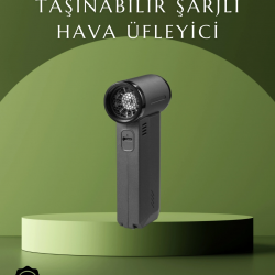 Mey İthalat® Araç İçi ve Ev İçin Güçlü Hava Üfleyici Toz Temizleme Makinesi