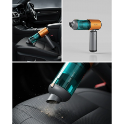 Mey İthalat® Araç İçin El Tipi Süpürge Güçlü Motor ve Uzun Pil Ömrü