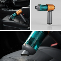 Mey İthalat® Araç İçin El Tipi Süpürge Güçlü Motor ve Uzun Pil Ömrü