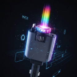 Mey İthalat® Araç Şarj Aleti Yıldız Tavan Işıklı Hava Nemlendirici Aroma Aparatı