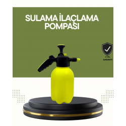 Mey İthalat® Araç Temizleme Püskürtücü 2L Basınçlı Bakır Nozullu Cila Sprey