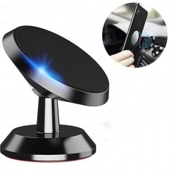 Mey İthalat® Araç Torpidosuna Yapışan Mıknatıslı Telefon Tutucu Siyah CM-308