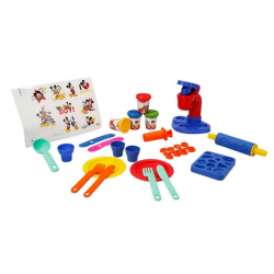 Mey İthalat® Arkadaşları Dondurma Fabrikası Oyun Hamuru Seti 200 g 29 Parça