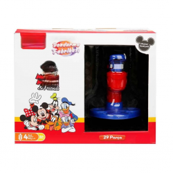 Mey İthalat® Arkadaşları Dondurma Fabrikası Oyun Hamuru Seti 200 g 29 Parça