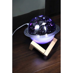 Mey İthalat® Aromaterapi Hava Nemlendirici Masa ve Gece Lambası