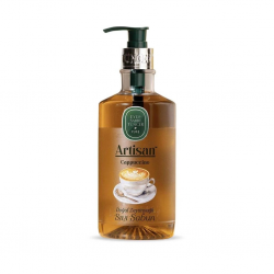 Mey İthalat®   Artisan Doğal Zeytinyağlı Sıvı Sabun 600 ml Cappuccino