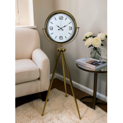 Mey İthalat® Aurora Gold Ayaklı Tripod Saat