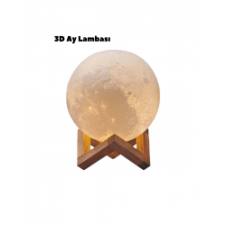 Mey İthalat® Ay Lambası RGB