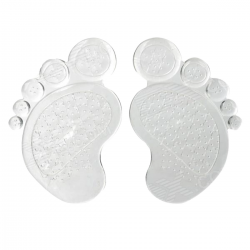 Mey İthalat®  Ayakkabı İçi Ayak Kaydırmaz Dolgulu Rahat Silikon Pedi Tabanlığı