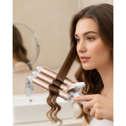 Mey İthalat® Ayarlanabilir Isılı Bukle Saç Maşası