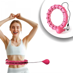 Mey İthalat®  Ayarlanabilir Zayıflatıcı Hulahop Bel ve Karın Bölgesi İçin İnceltici Fitness Aleti Spor Çemberi