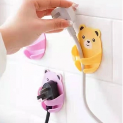 Mey İthalat® Ayıcık Desenli Çok Amaçlı 4 lü Fiş Tutucu