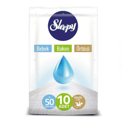 Mey İthalat®   Babycare Bebek Bakım Örtüsü 60x90 10 Adet