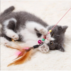 Mey İthalat® Balıklı Kedi Oyun Oltası 90 Cm
