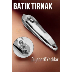 Mey İthalat®  Batık Tırnak İçin Eğimli Sivri Uçlu Tırnak Makası Batık Temizleme Makası Ocean Solingen 721196