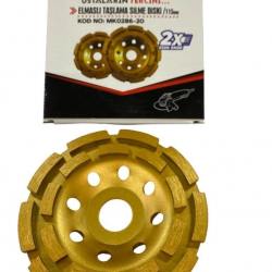 Mey İthalat® Baytec MK0286-20 Elmas Taşlama Silme Diski 115 mm