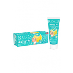 Mey İthalat® Bebek Diş Macunu Muz Püresi Tadında 0-3 Yaş 45 Gr