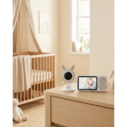 Mey İthalat® Bebek Kamerası Karşılıklı Konuşma RGB Işık Gece Görüşü ve Sıcaklık Alarmı