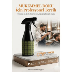 Mey İthalat® Berber Kuaför Su Spreyi Şişesi Profesyonel Saç Fısfısı 300 ML 723019