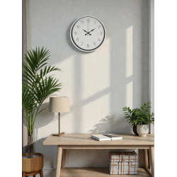 Mey İthalat® Beyaz 36 Cm Standart Duvar Saati