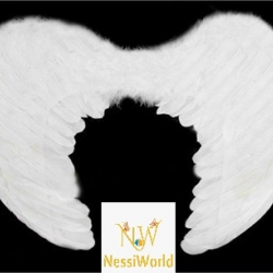 Mey İthalat® Beyaz Renkli Küçük Boy Bebek Melek Kanadı 30x45 cm