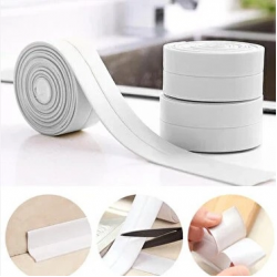 Mey İthalat® BEYAZ Su Sızdırmaz Lavabo Kenar Bandı (3.2m)