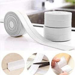 Mey İthalat® BEYAZ Su Sızdırmaz Lavabo Kenar Bandı (3.2m)