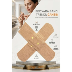 Mey İthalat® Bez Yara Bandı Cansın 50 Adet 718405