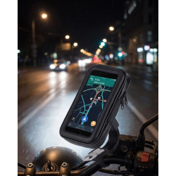 Mey İthalat® Bisiklet Scooter Motosiklet İçin Su Geçirmez Telefon Standı 360 Derece Döner