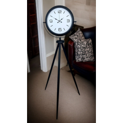 Mey İthalat® Black Balance Tripod Ayaklı Saat