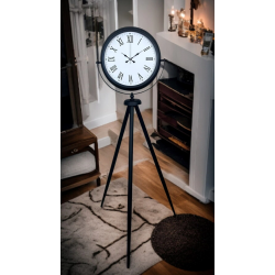 Mey İthalat® Black Elegance Tripod Ayaklı Saat