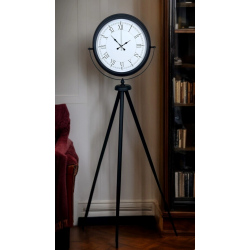 Mey İthalat® Black Elite Tripod Ayaklı Saat