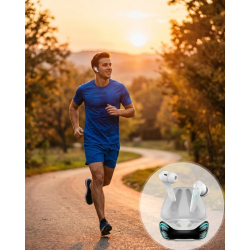 Mey İthalat® Bluetooth 5.1  Kulaklığı  Gaming Kulaklık iPhone 13 iPhone 15 Samsung S21 Xiaomi Note 12 Uyumlu