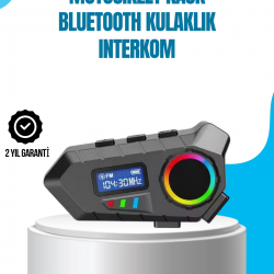 Mey İthalat® Bluetooth 5.4 Kablosuz Hoparlör IP65 Su Geçirmez ve 40 Saat Uzun Pil Ömürlü