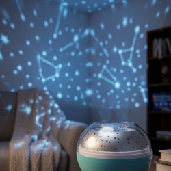 Mey İthalat® Bluetooth Bağlantılı Gece Lambası Yıldız Projeksiyon Işığı 7 Renk Efekti ve Zamanlayıcı Fonksiyonlu
