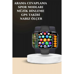 Mey İthalat® Bluetooth Bağlantılı Kablosuz Kulaklık ve Yeni Nesil Akıllı Saat 5.0 Bluetooth