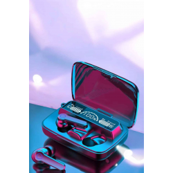 Mey İthalat® Bluetooth Kulaklık Dijital Göstergeli Kablosuz Uzun Pil Ömrü