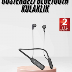 Mey İthalat® Bluetooth Kulaklık Kablolu Android ve İOS Uyumlu ANC Özellikli 100 saat sarj