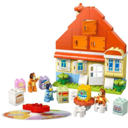 Mey İthalat® Bluey: Bluey Ailesinin Evi ve Hafıza Oyunu 10459