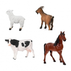 Mey İthalat® BMA-14 PVC PAKETTE DÖRTLÜ ÇİFTLİK HAYVANLARI -KİD