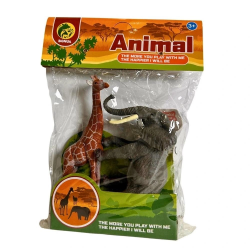 Mey İthalat® BMA-9/10 PVC PAKETTE İKİLİ  VAHŞİ HAYVANLAR -KİD