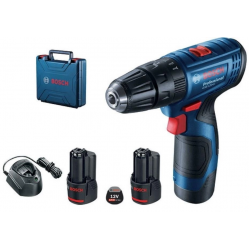 Mey İthalat® BOSCH GSB 120-LI Profesyonel 12 Volt 2,0 Ah Çift Akülü Darbeli Delme Vidalama