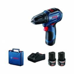 Mey İthalat® Bosch GSR 12V-30  Li Çift Akülü Vidalama Çantalı