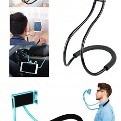 Mey İthalat®  Boyuna Asılan Ergonomik 360 Derece Cep Telefonu Tutucu Stand