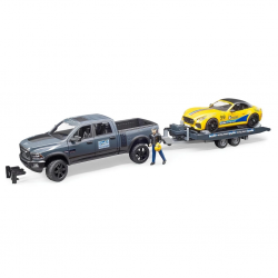 Mey İthalat®  Bruder Ram 2500 Pickup Ve Roadster Yarış Arabası BR02504